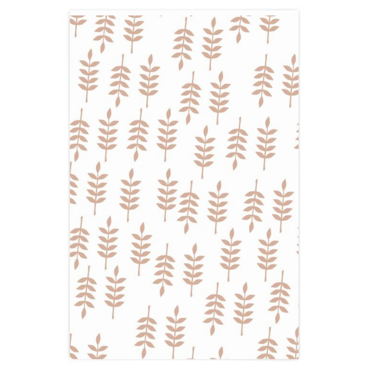 Birthday Leaves Wrapping Paper