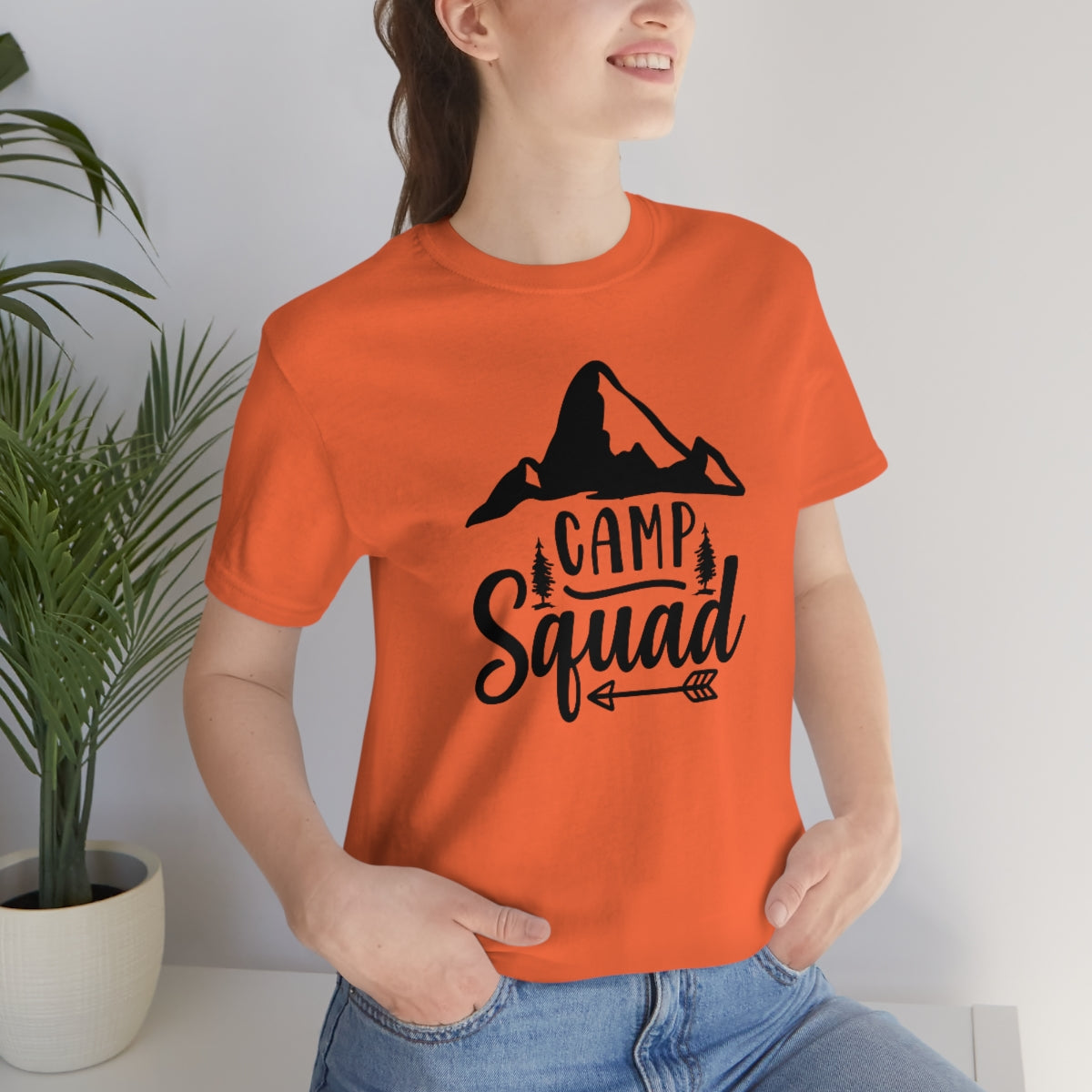 Camp Squad Unisex Jersey Short Sleeve Tee