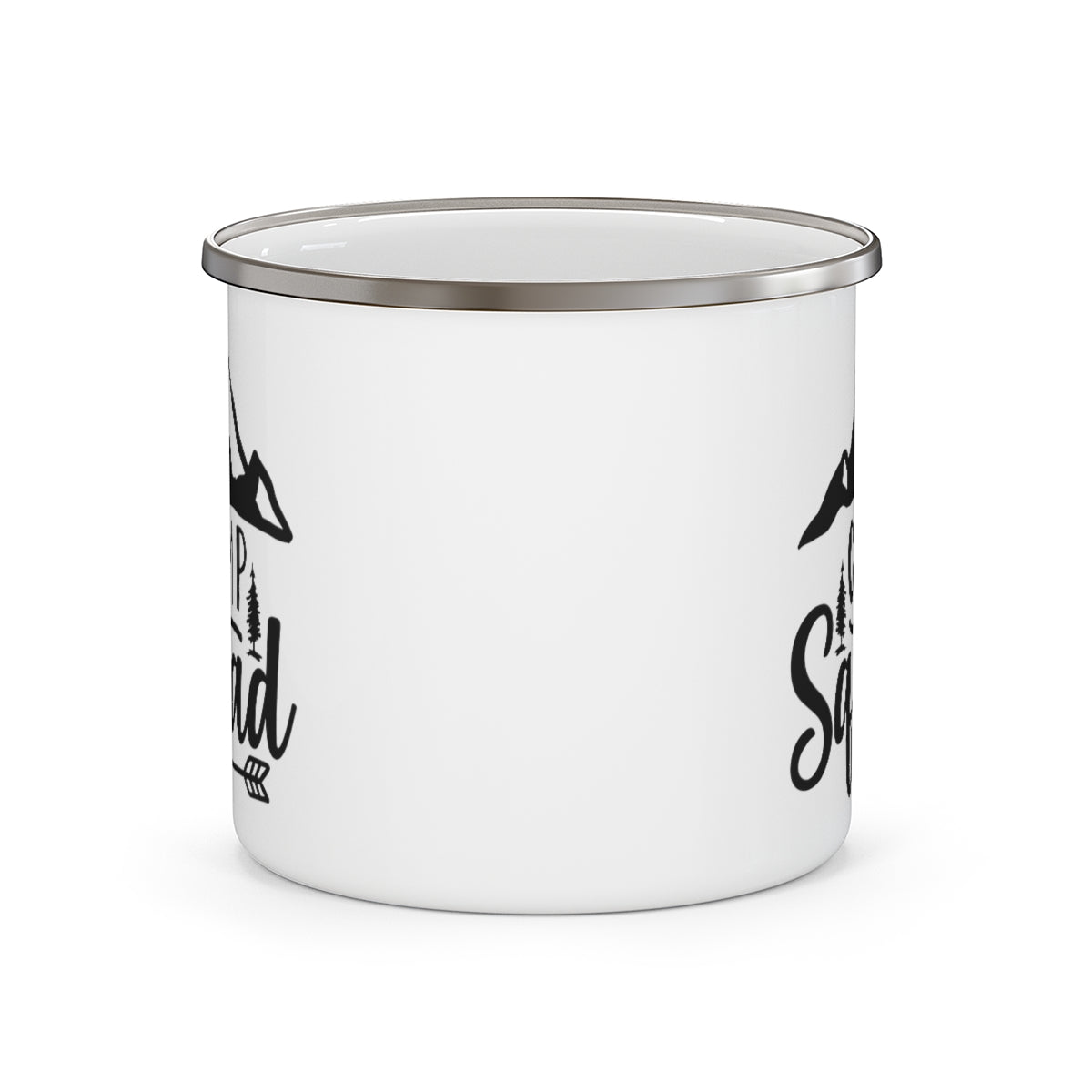 Camp Squad Enamel Camping Mug