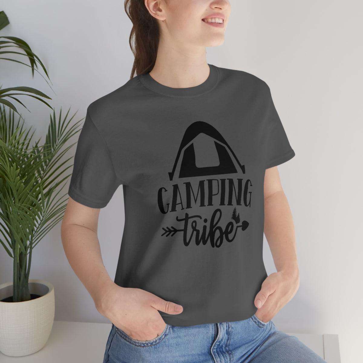 Camping Tribe Unisex Jersey Short Sleeve Tee