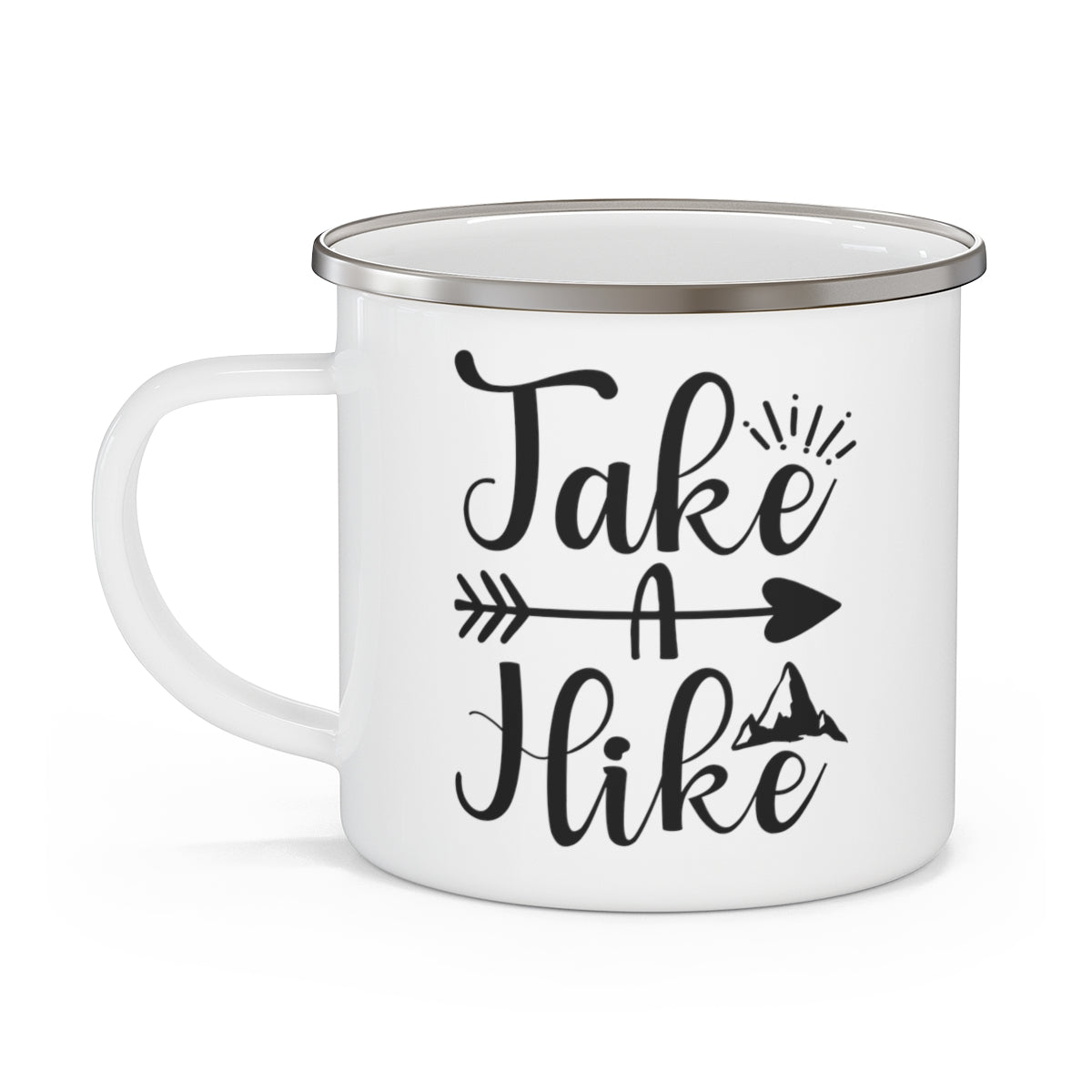 Take A Hike Enamel Camping Mug