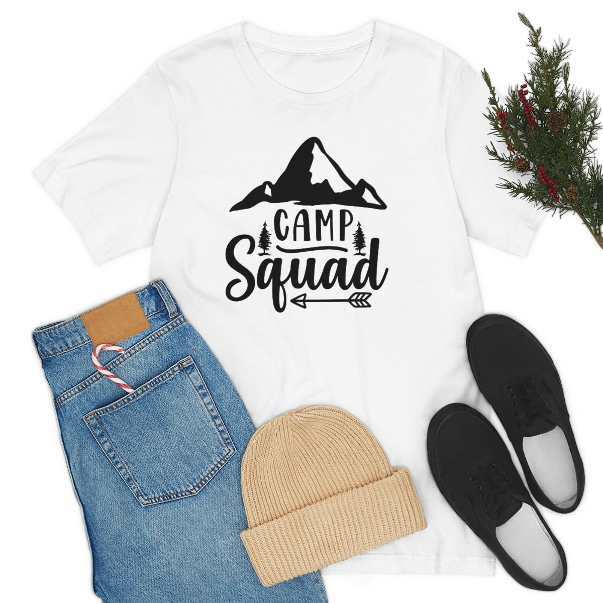 Camp Squad Unisex Jersey Short Sleeve Tee