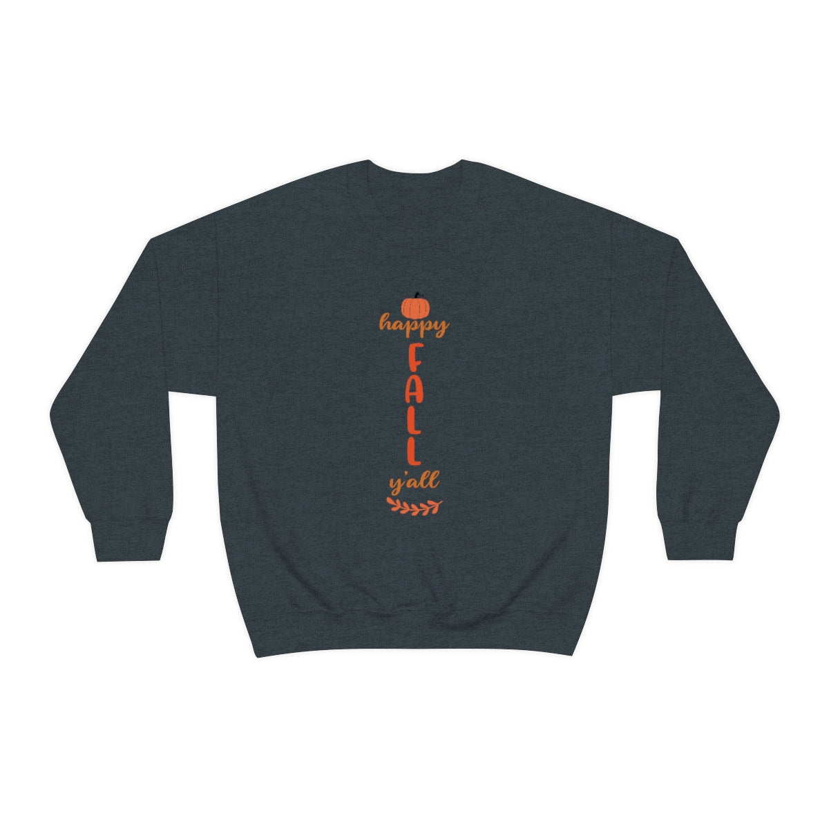 Happy Fall Y'All Unisex Heavy Blend™ Crewneck Sweatshirt