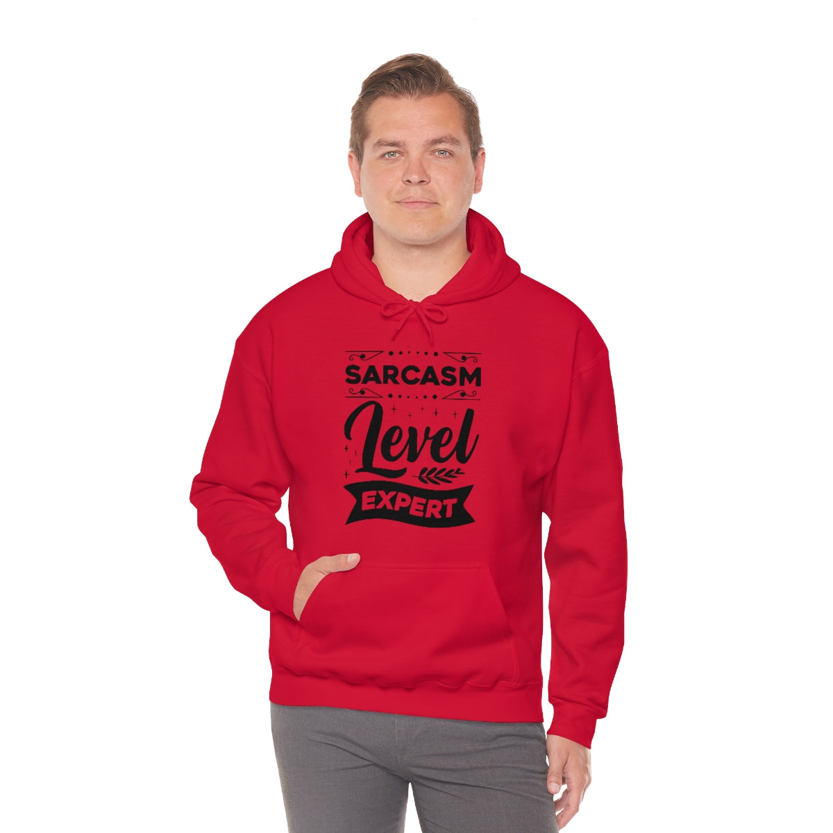 Sarcasm Level Expert Unisex Heavy Blend™ Hooded Sweatshirt