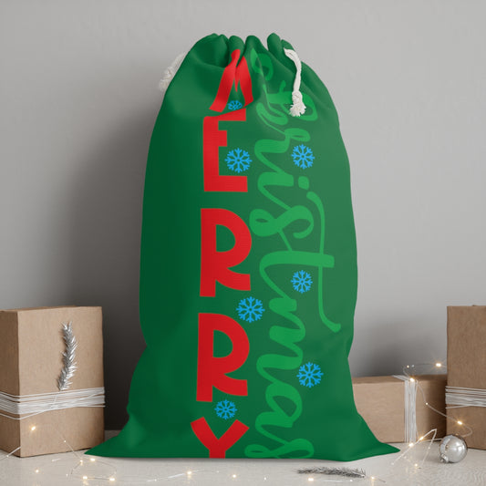 Merry Christmas Santa Gift Sack