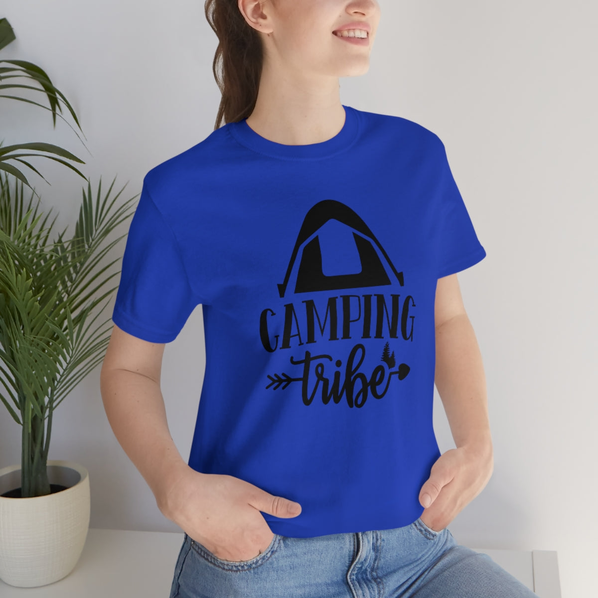 Camping Tribe Unisex Jersey Short Sleeve Tee