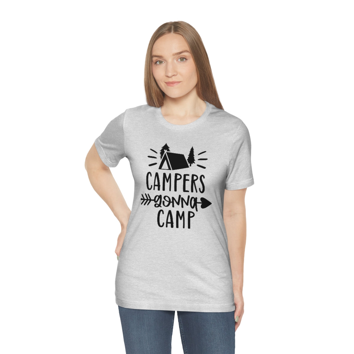 Campers Gonna Camp Unisex Jersey Short Sleeve Tee