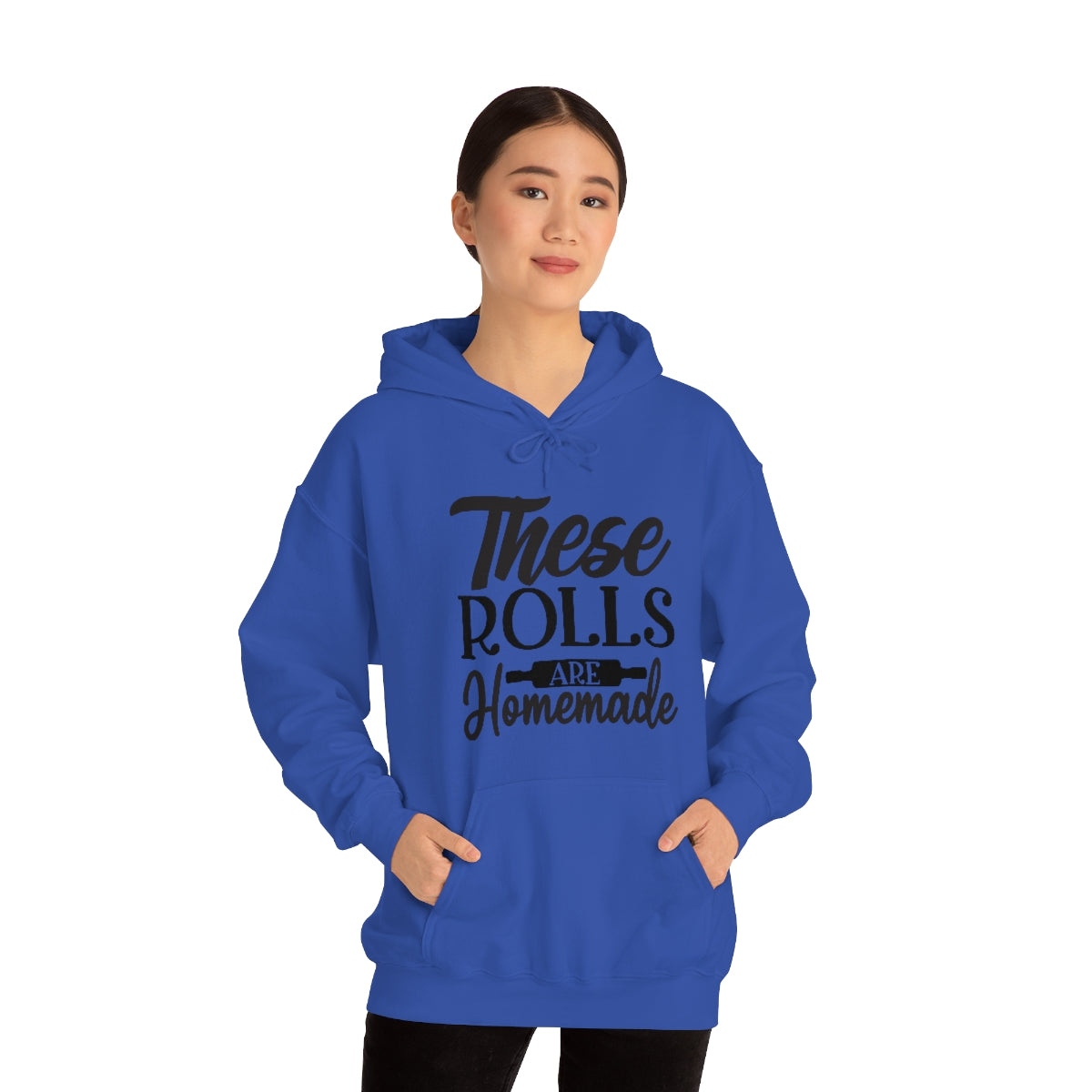 These Rolls Are Home Made Unisex Heavy Blend™ Hooded Sweatshirt