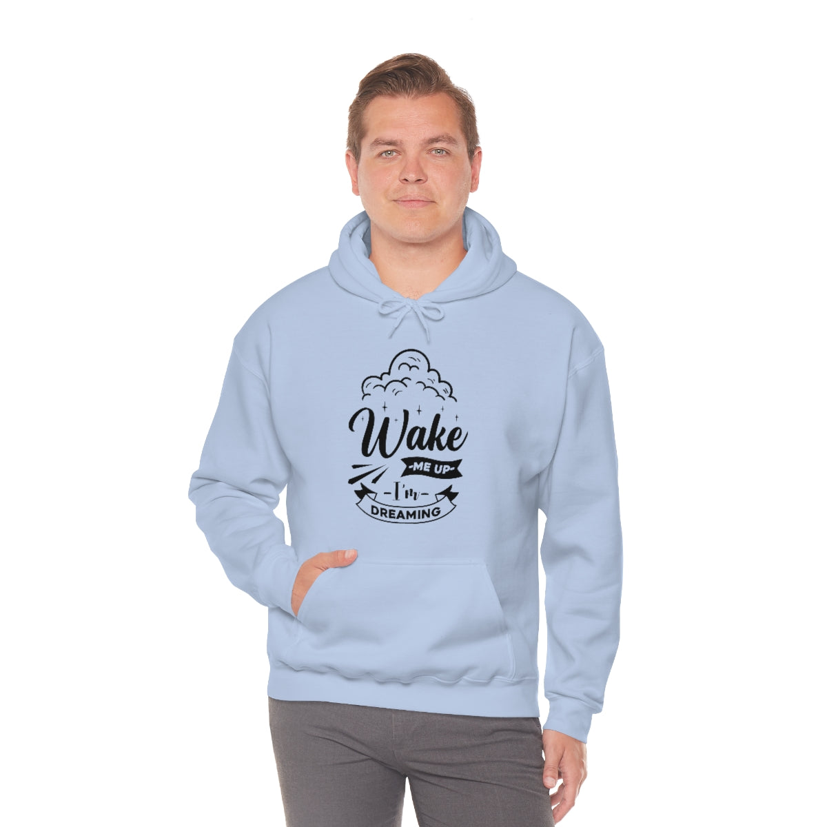 Wake Me Up I'm Dreaming Unisex Heavy Blend™ Hooded Sweatshirt