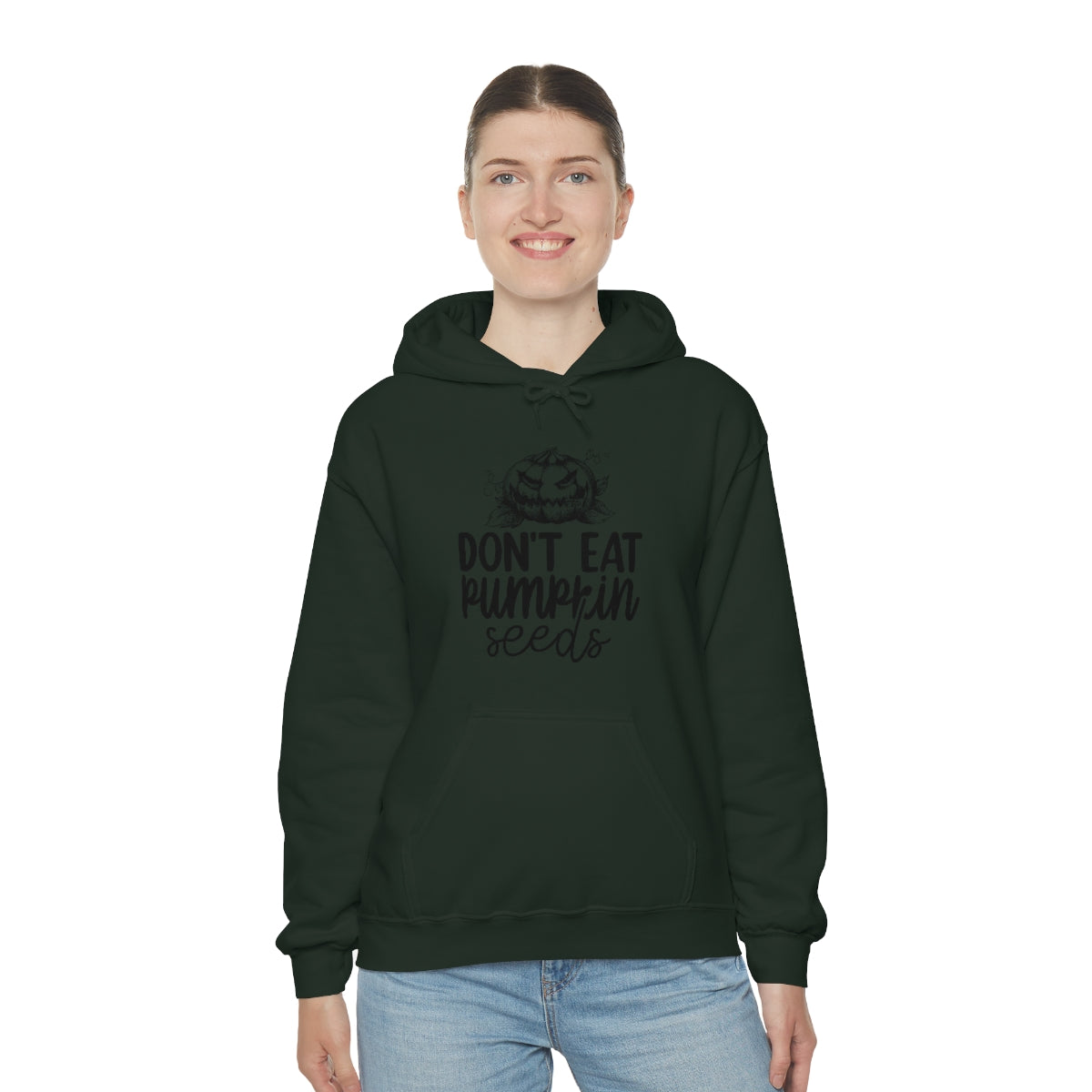 Don't Eat Pumpkin Seeds Unisex Heavy Blend™ Hooded Sweatshirt