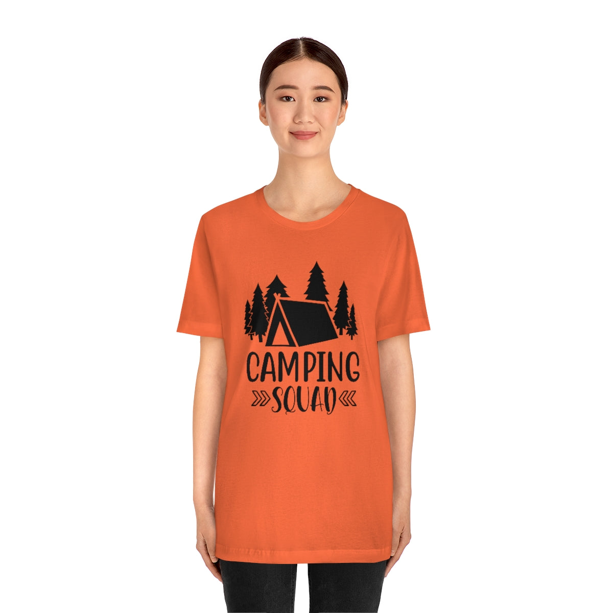 Camping Squad Unisex Jersey Short Sleeve Tee