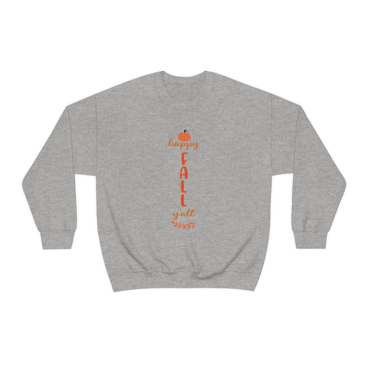 Happy Fall Y'All Unisex Heavy Blend™ Crewneck Sweatshirt