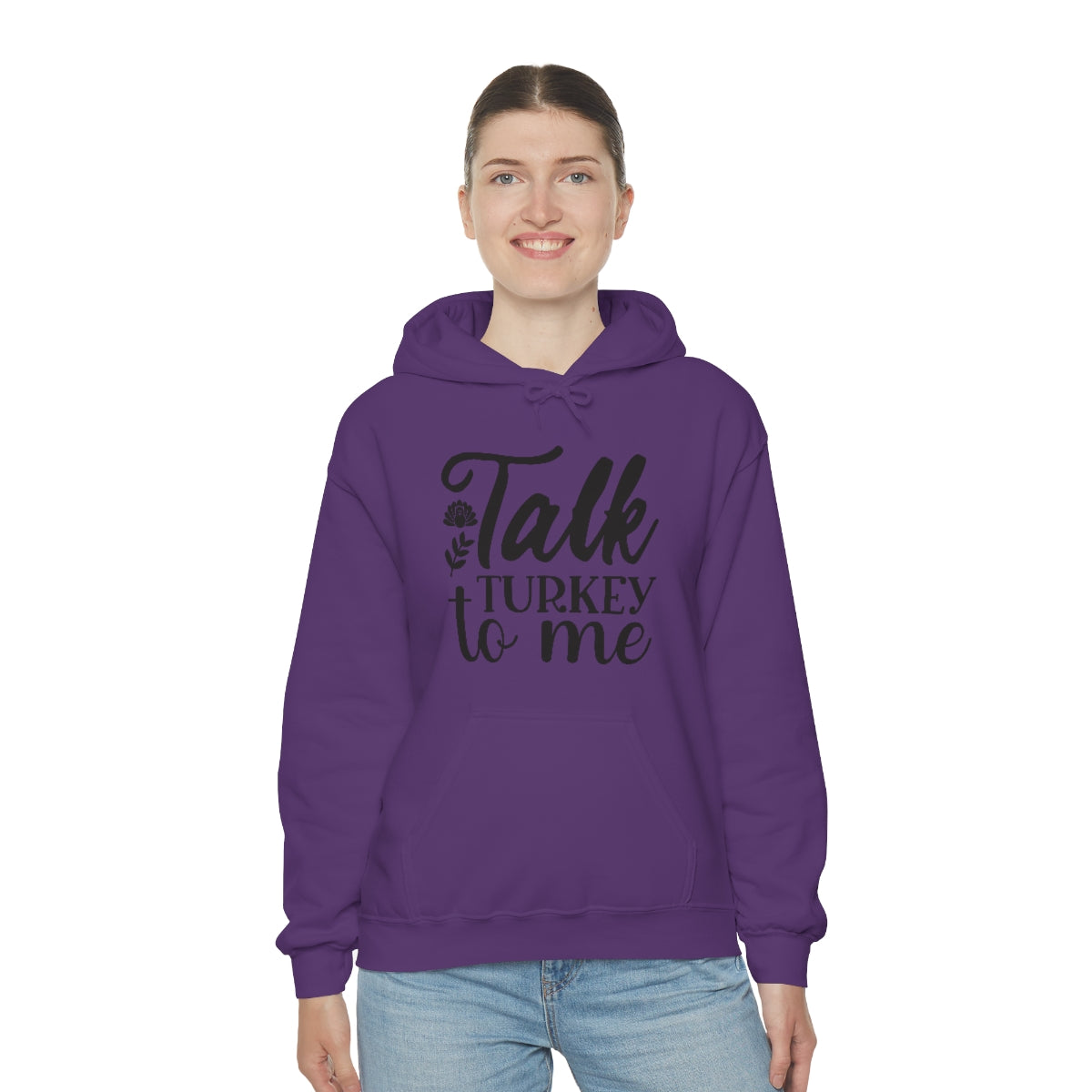 Talk Turkey To Me Unisex Heavy Blend™ Hooded Sweatshirt