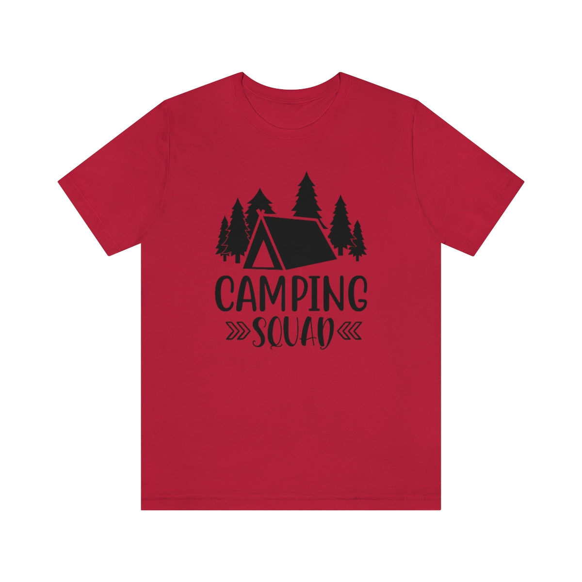 Camping Squad Unisex Jersey Short Sleeve Tee