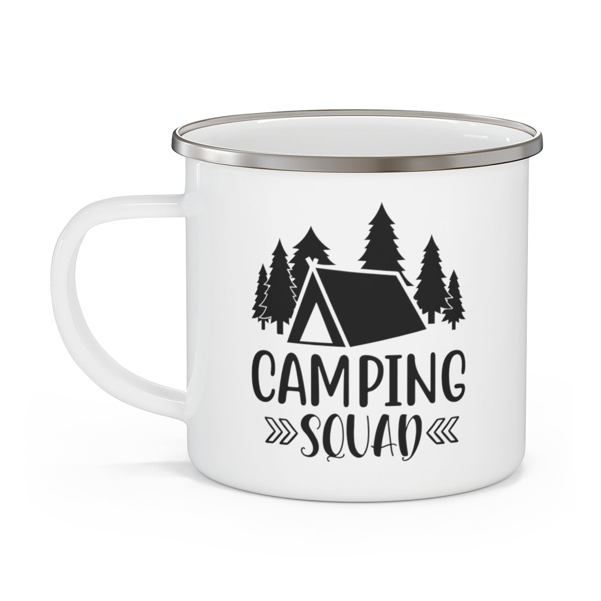 Camping Squad Enamel Camping Mug