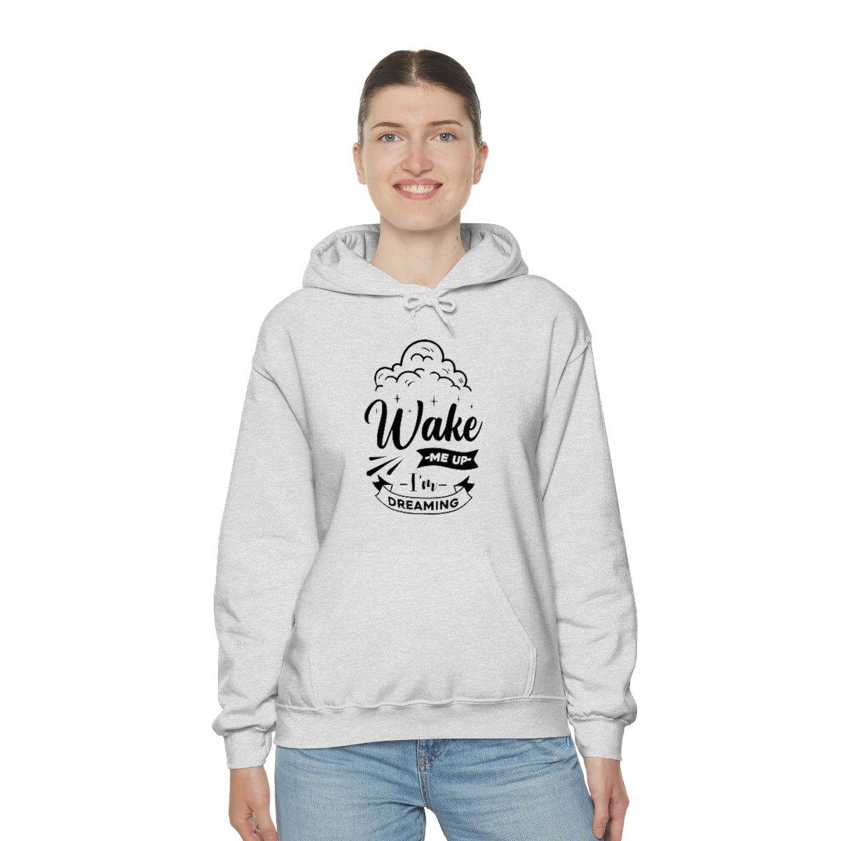 Wake Me Up I'm Dreaming Unisex Heavy Blend™ Hooded Sweatshirt