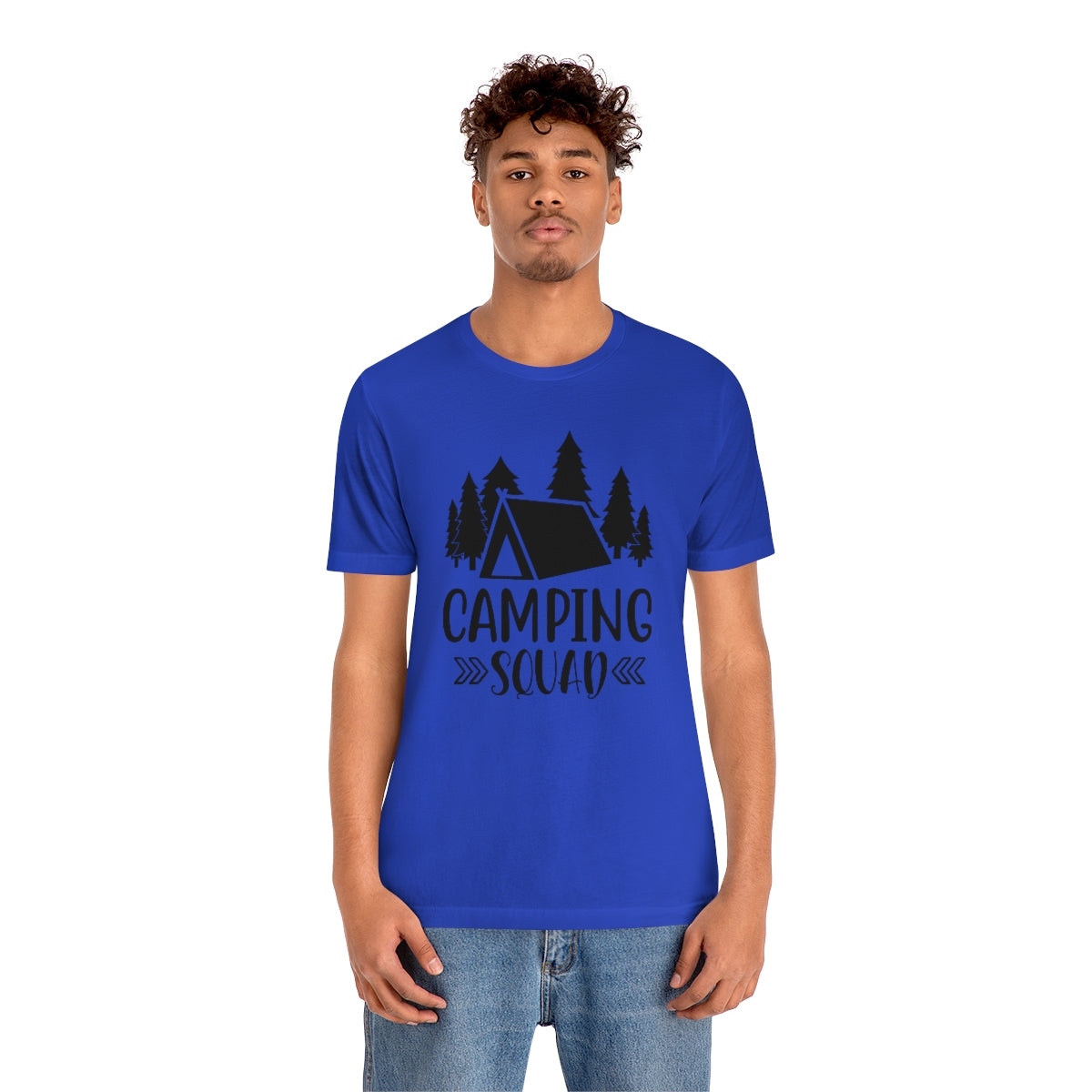 Camping Squad Unisex Jersey Short Sleeve Tee