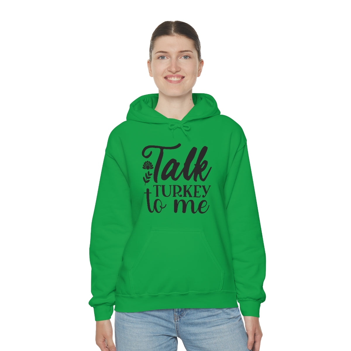 Talk Turkey To Me Unisex Heavy Blend™ Hooded Sweatshirt