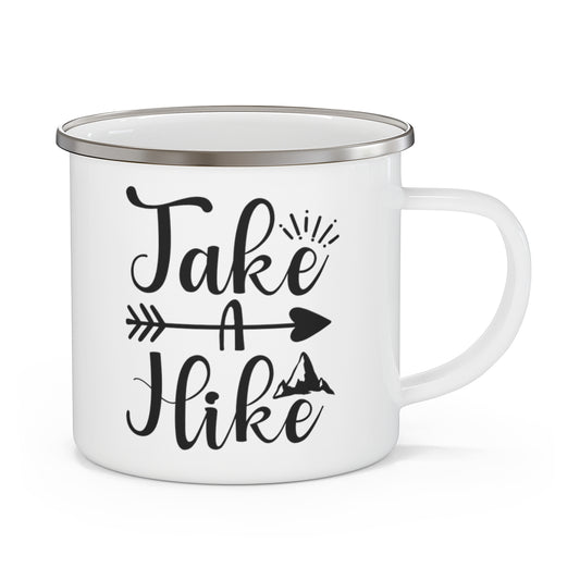 Take A Hike Enamel Camping Mug