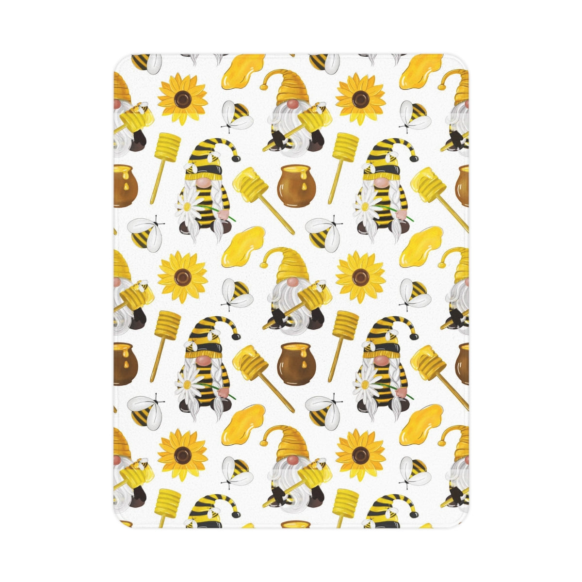 Bumble Bee Gnome Toddler Blanket