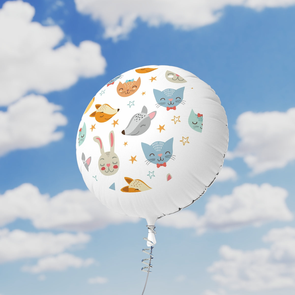 Cute Animals Birthday Helium Balloon