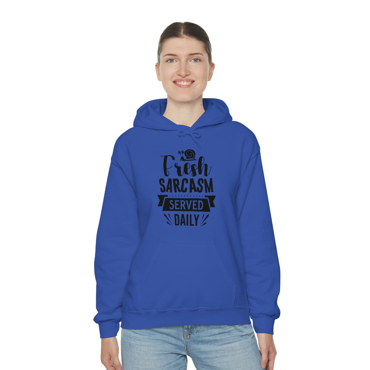 Fresh Sarcasm Served Daily Unisex Heavy Blend™ Hooded Sweatshirt