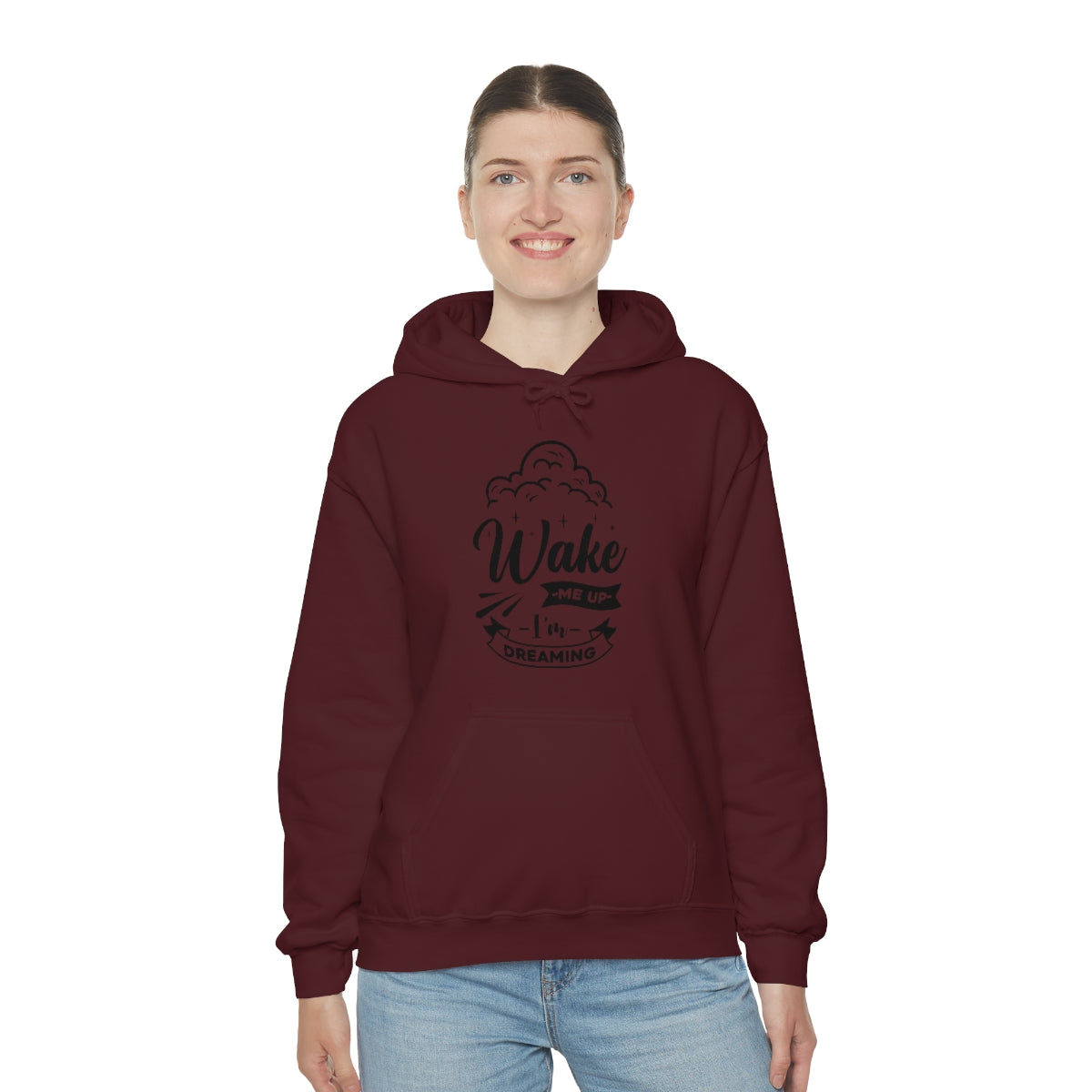 Wake Me Up I'm Dreaming Unisex Heavy Blend™ Hooded Sweatshirt