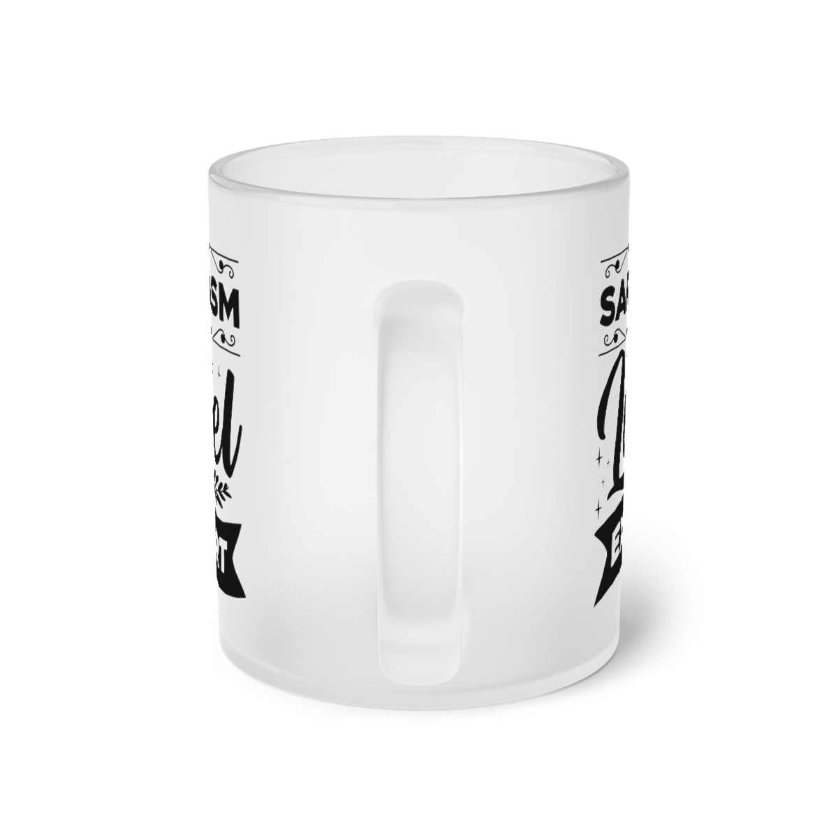 Sarcasm Level Expert Frosted Glass Mug