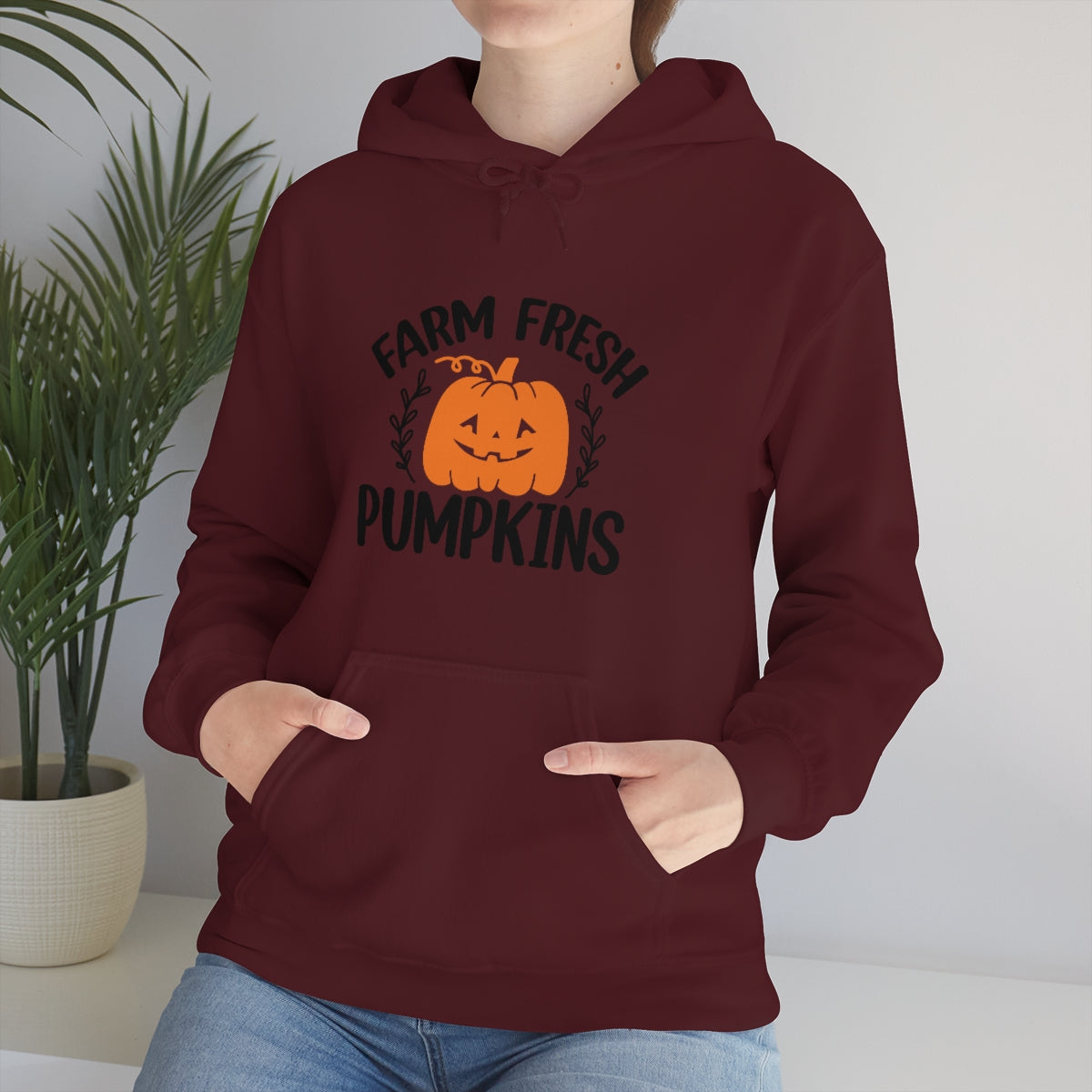 Farm Fresh Pumpkins Unisex Heavy Blend™ Hooded Sweatshirt