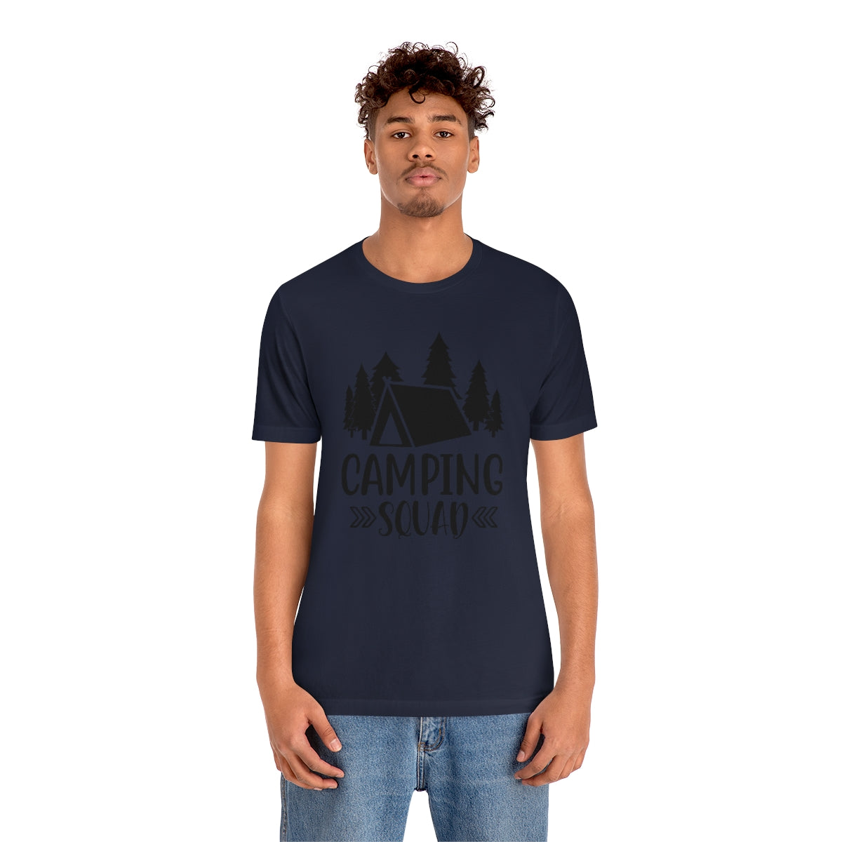 Camping Squad Unisex Jersey Short Sleeve Tee