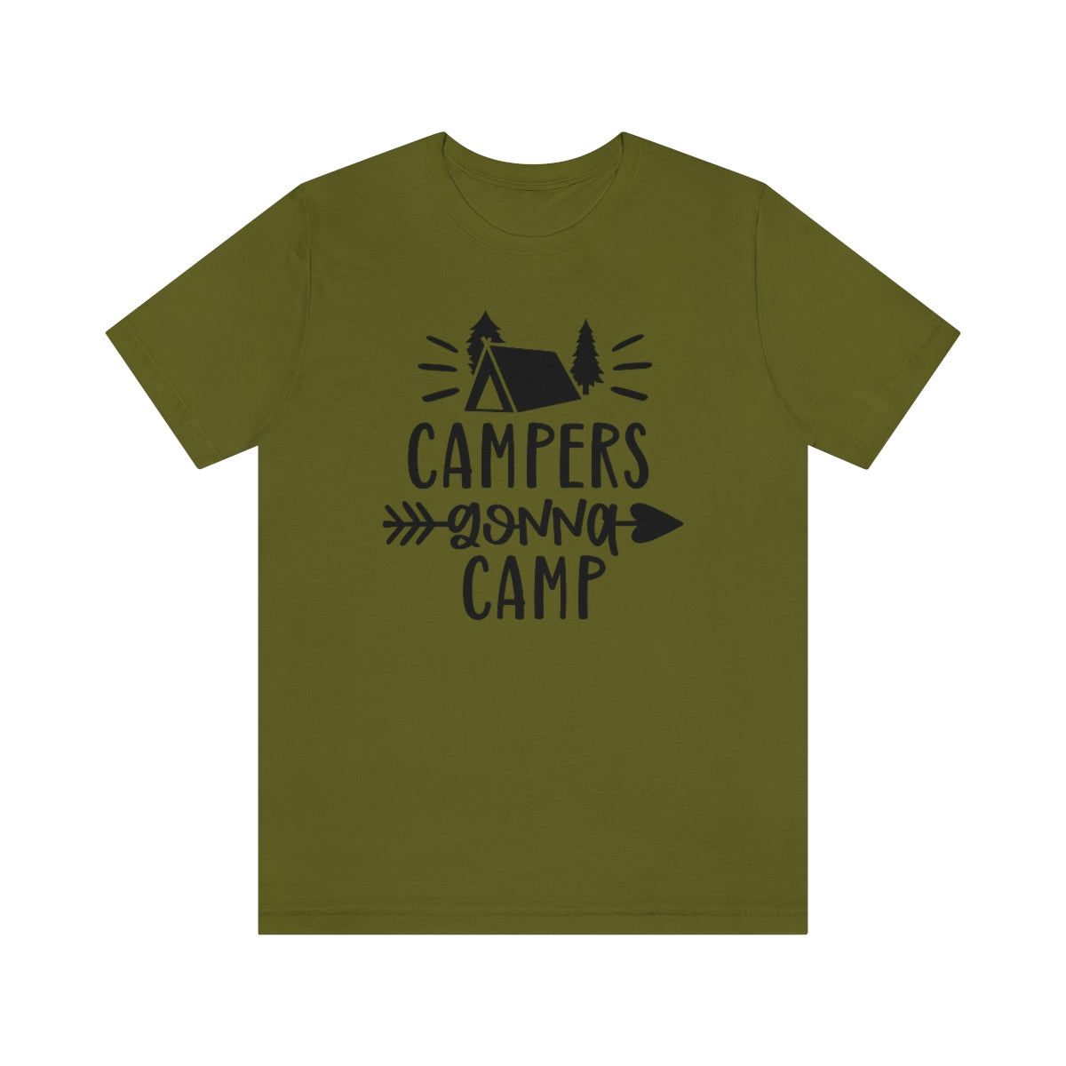 Campers Gonna Camp Unisex Jersey Short Sleeve Tee