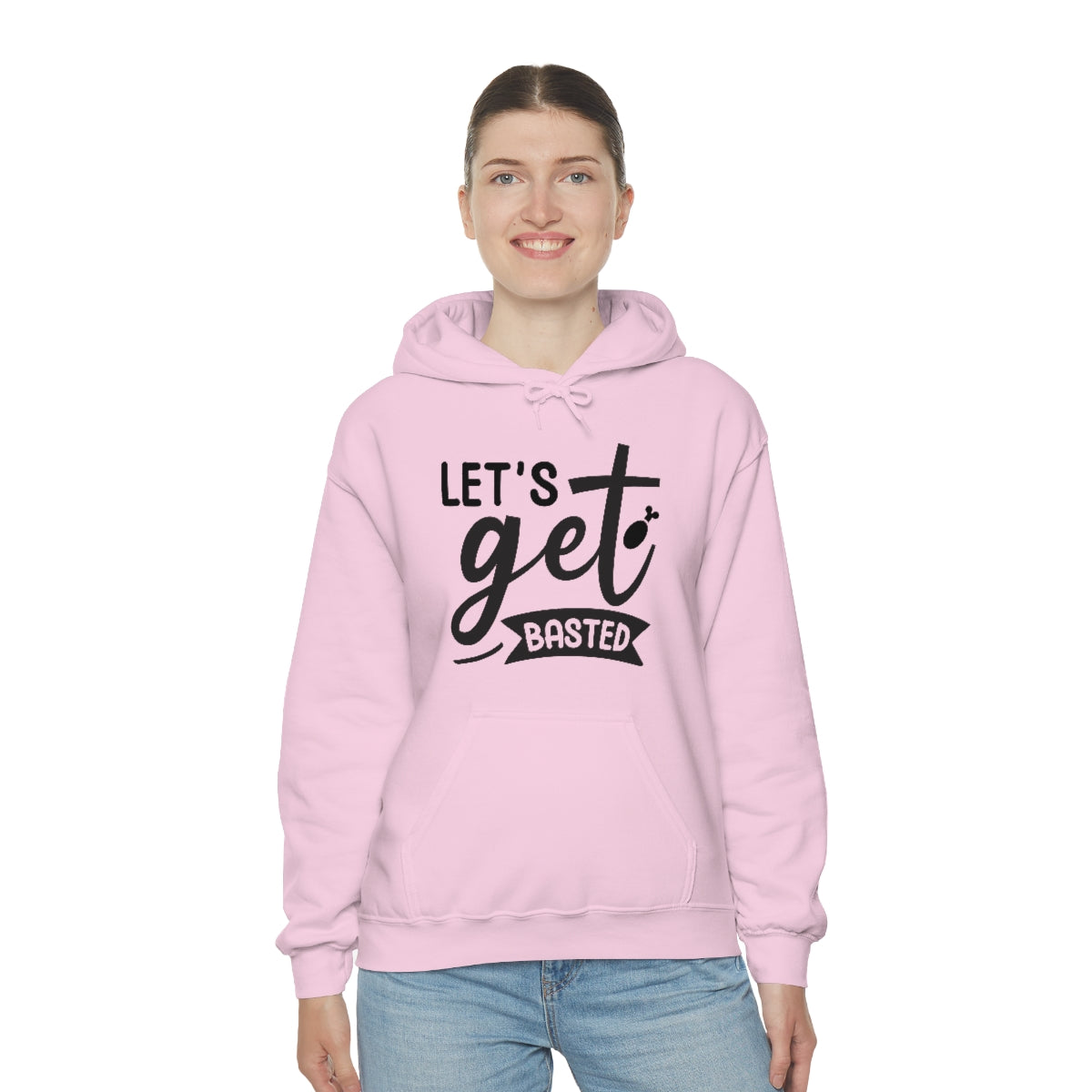 Lets Get Basted Unisex Heavy Blend™ Hooded Sweatshirt