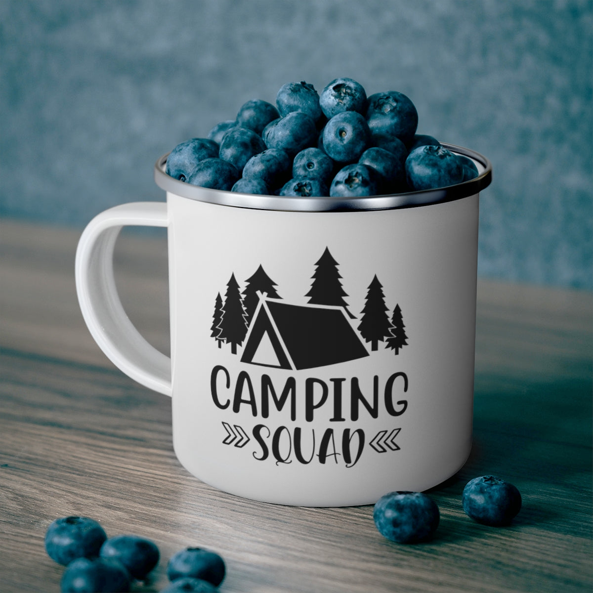 Camping Squad Enamel Camping Mug