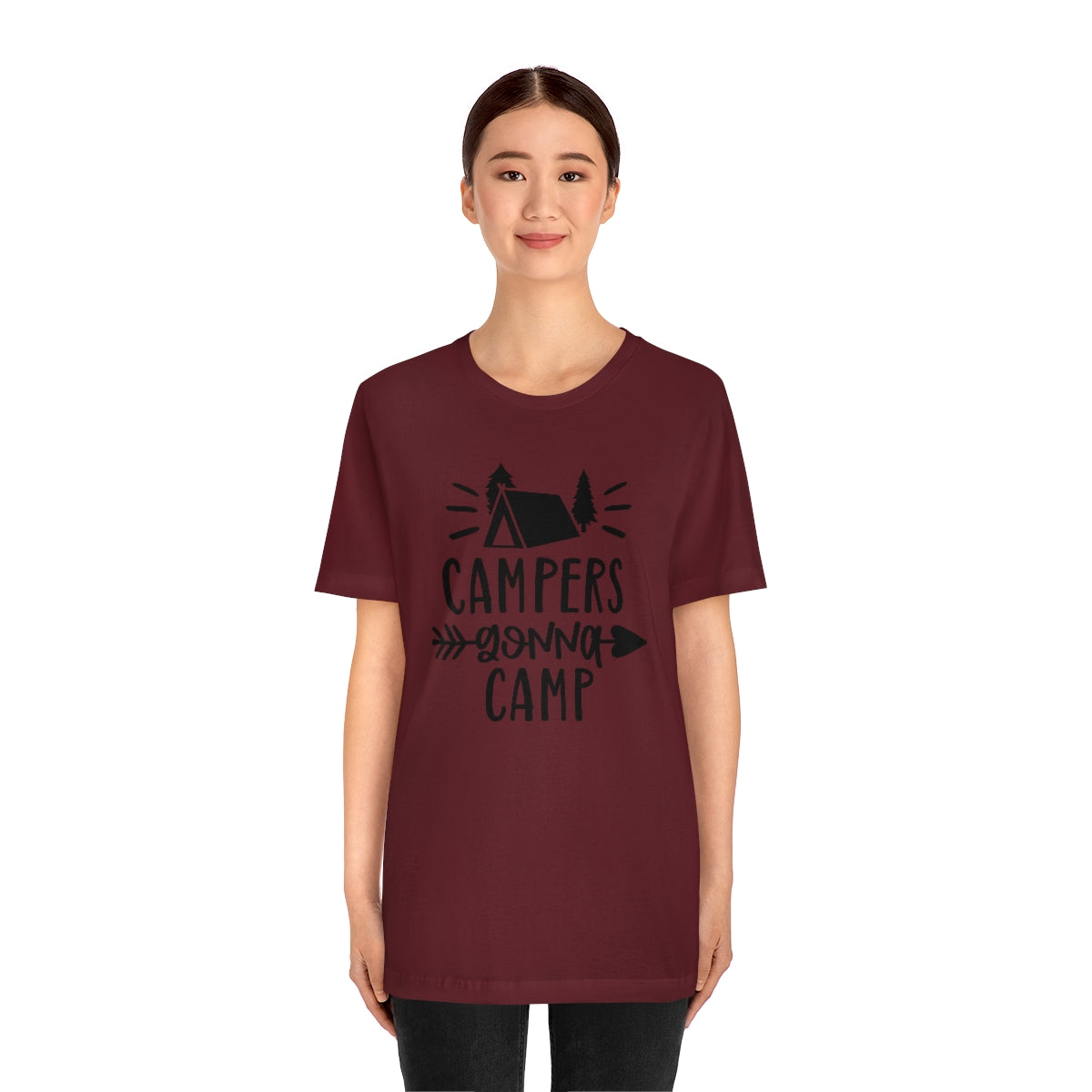 Campers Gonna Camp Unisex Jersey Short Sleeve Tee