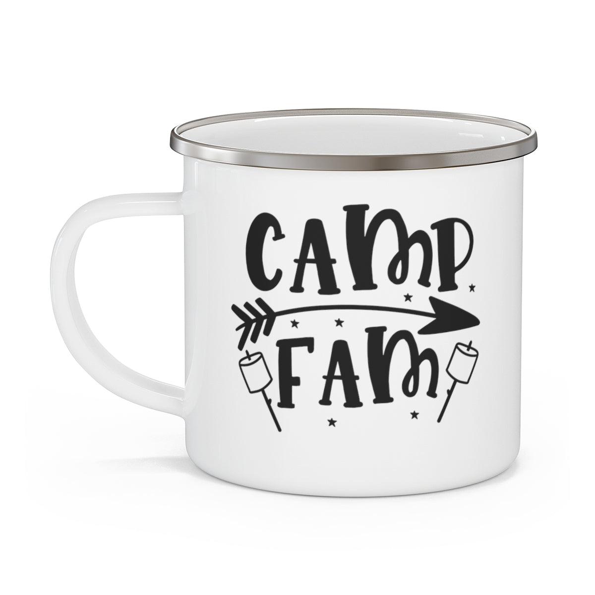 Camp Fam Enamel Camping Mug