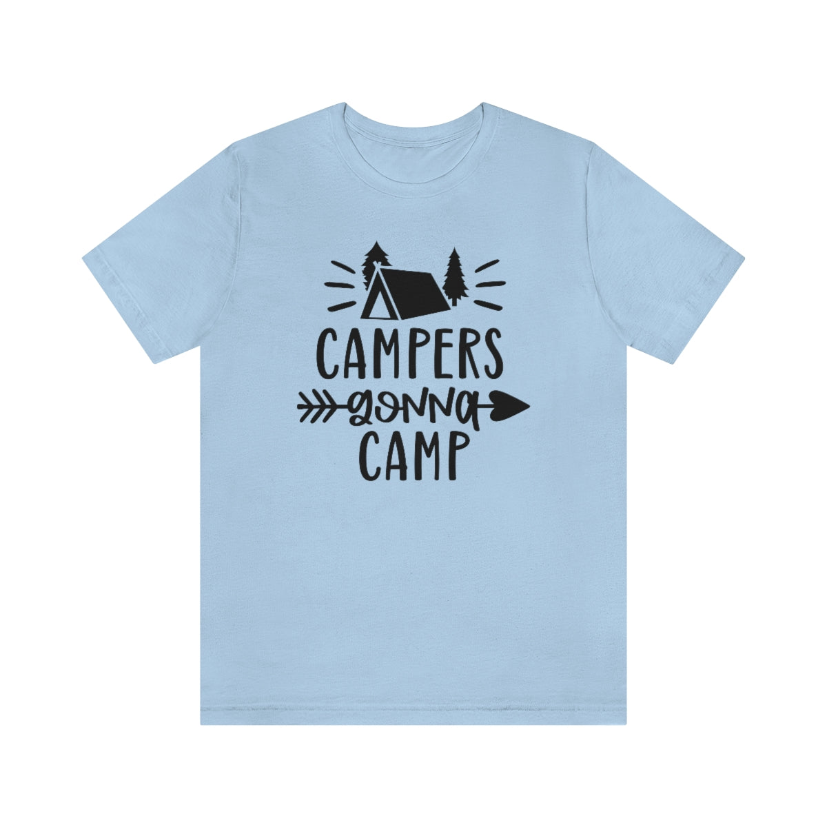 Campers Gonna Camp Unisex Jersey Short Sleeve Tee