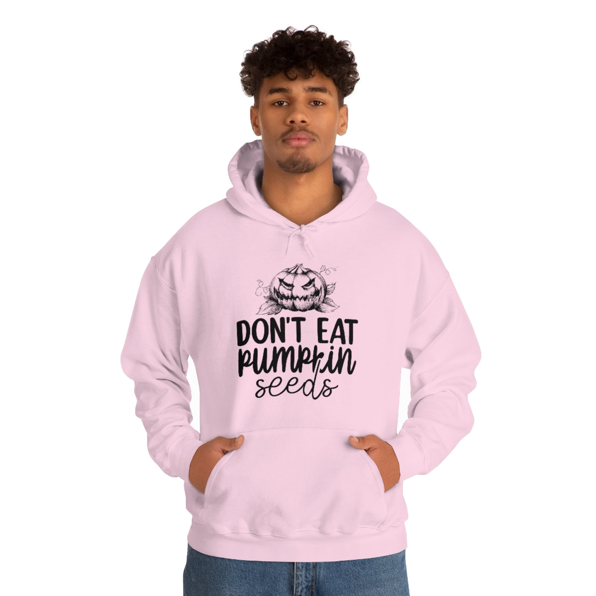 Don't Eat Pumpkin Seeds Unisex Heavy Blend™ Hooded Sweatshirt