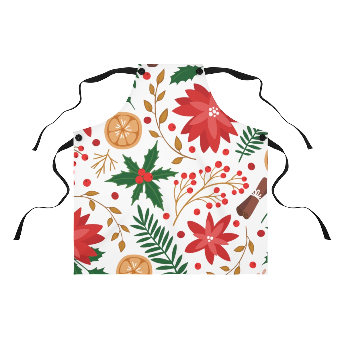 Christmas Flower Apron