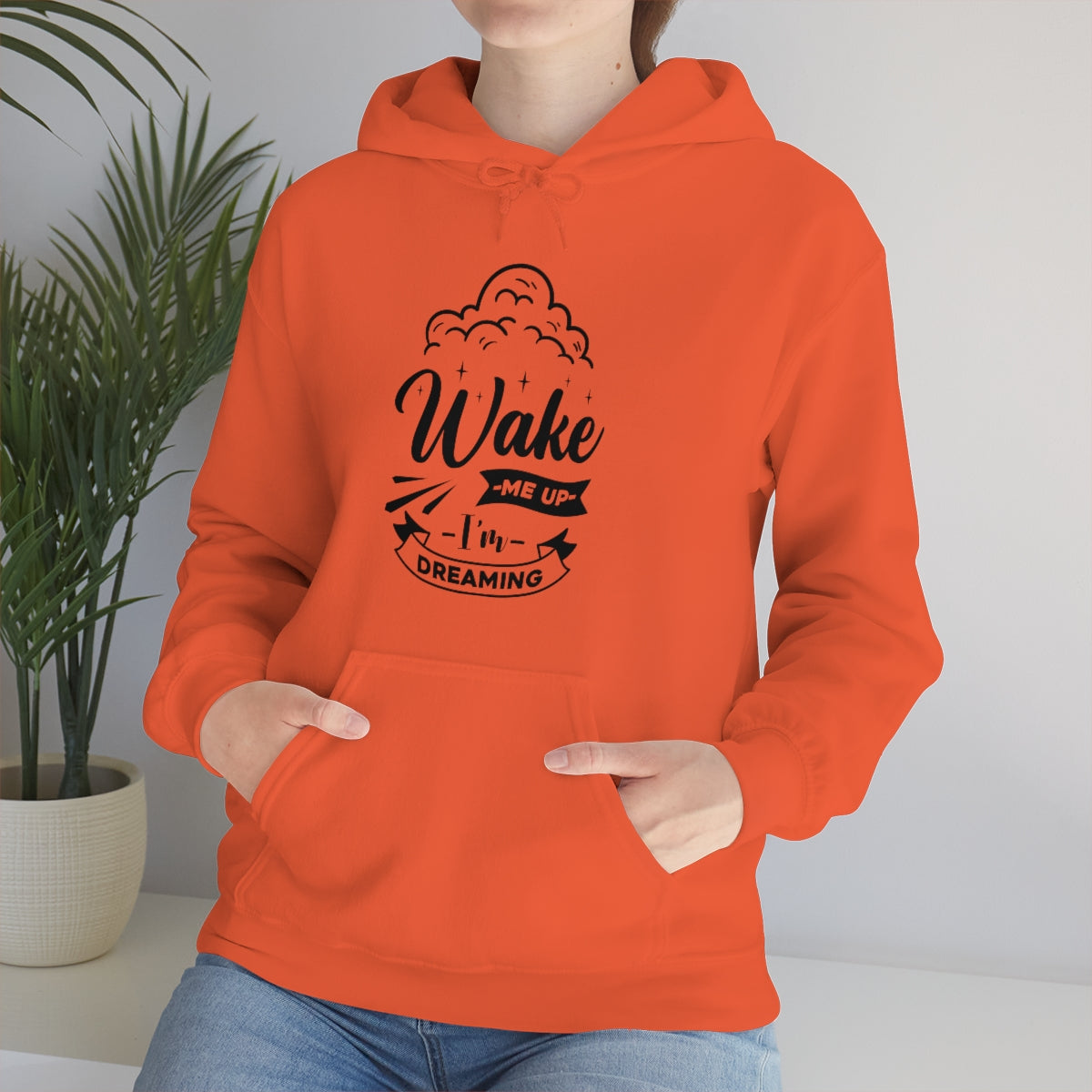 Wake Me Up I'm Dreaming Unisex Heavy Blend™ Hooded Sweatshirt