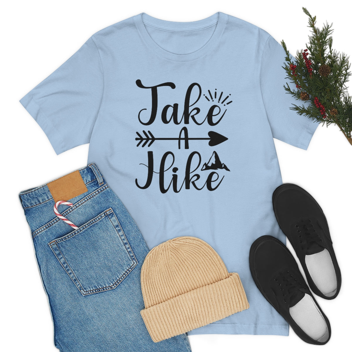 Take a Hike Unisex Jersey Short Sleeve Tee