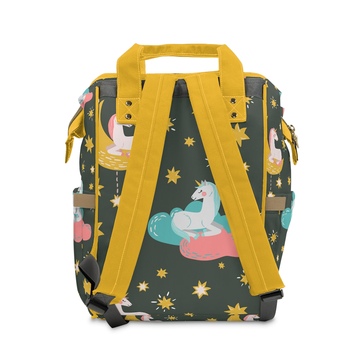 Unicorns & Stars Multifunctional Diaper Backpack