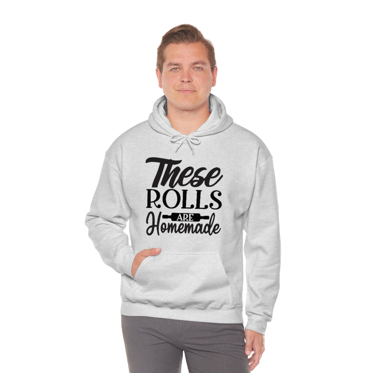 These Rolls Are Home Made Unisex Heavy Blend™ Hooded Sweatshirt