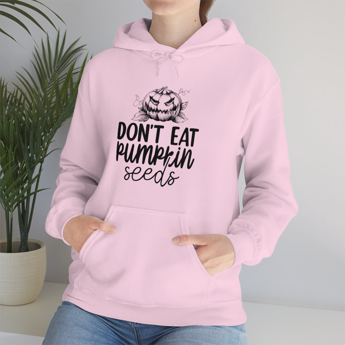 Don't Eat Pumpkin Seeds Unisex Heavy Blend™ Hooded Sweatshirt