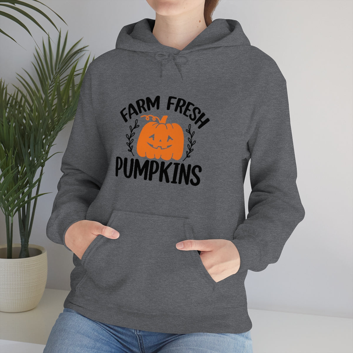 Farm Fresh Pumpkins Unisex Heavy Blend™ Hooded Sweatshirt