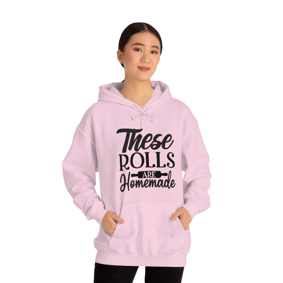 These Rolls Are Home Made Unisex Heavy Blend™ Hooded Sweatshirt