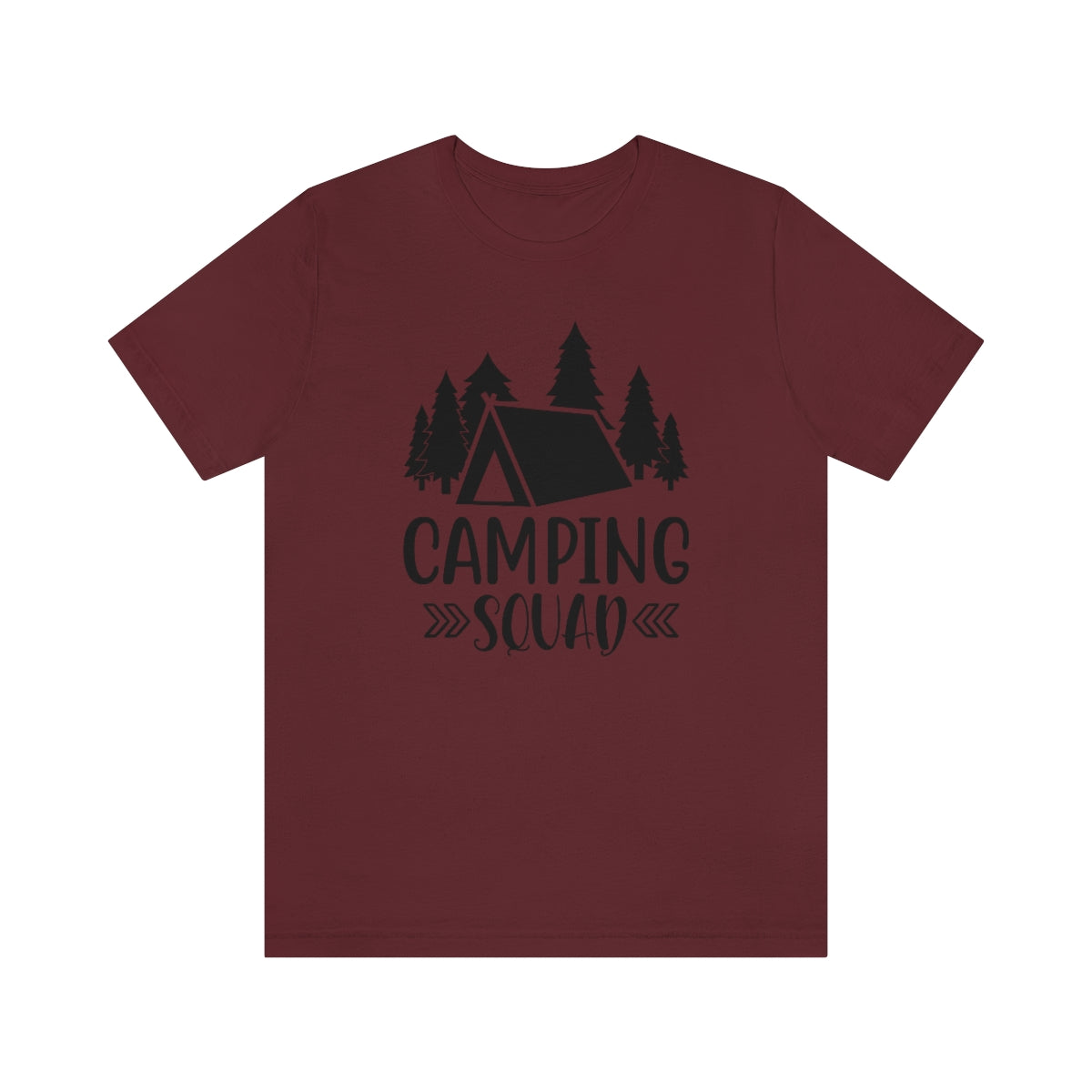 Camping Squad Unisex Jersey Short Sleeve Tee