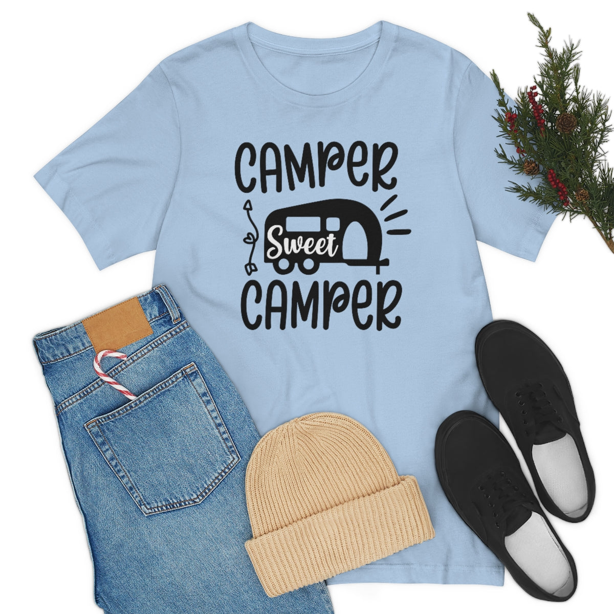 Camper Sweet Camper Unisex Jersey Short Sleeve Tee