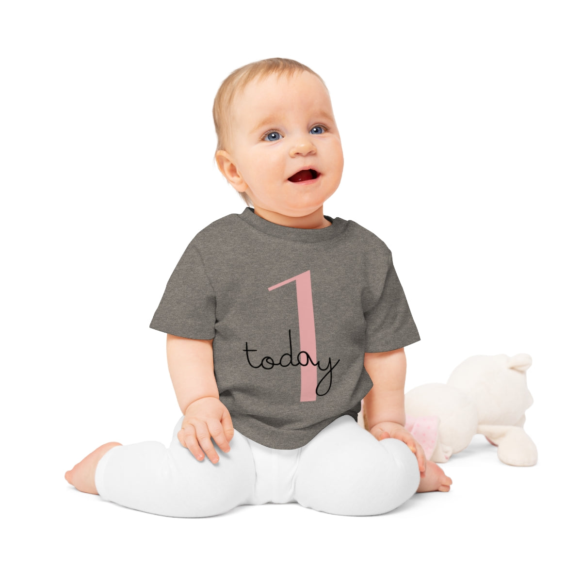 1 Today (Pink) Birthday Baby T-Shirt