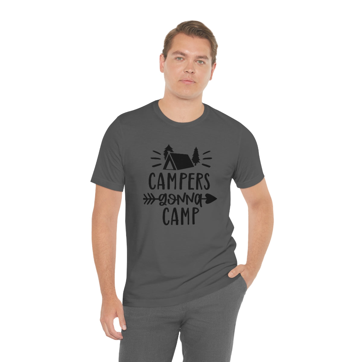 Campers Gonna Camp Unisex Jersey Short Sleeve Tee