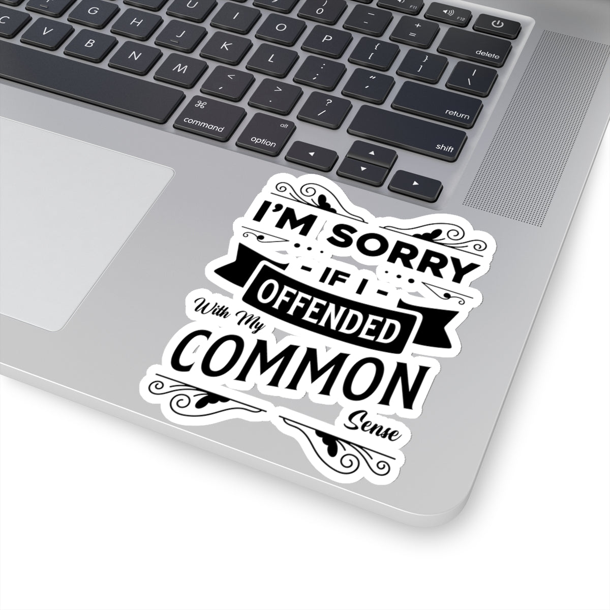 I'm Sorry If I Offended With My Common Sense Kiss-Cut Stickers